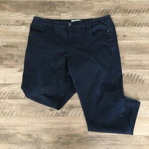 2016 By Parasuco Bluish Black Modal Blend Women's Jeans 16 X 30